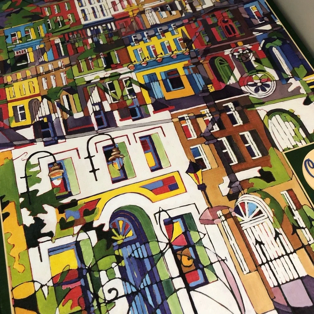 Cobble Hill Thru Swirly Railings 1000 piece puzzle - Picture 11 of 13